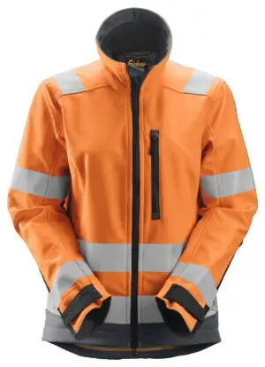 AllRoundWork W HI-Vis Softshell Jacket