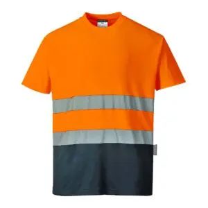 Hi-Vis Cotton Comfort Contrast T-Shirt S/S