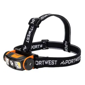 PA76 - LED motion sensor USB head light Black/Orange