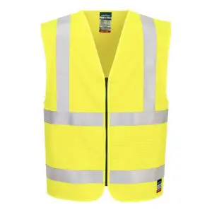 Bizflame Hi-Vis FR Zip Vest