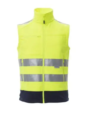 TRAFFIC Hi-Vis Waterproof Softshell Gilet