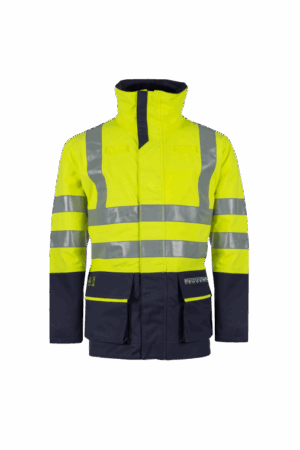 Kelford Hi-Vis Rain Bomber Jacket