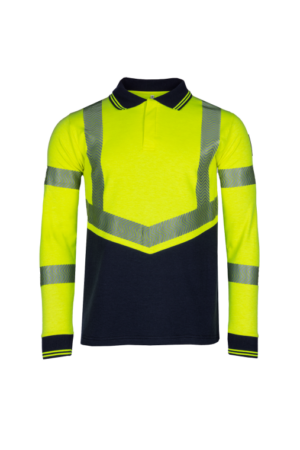 Epsom ARC High-Vis Long Sleeve Polo Shirt