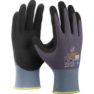 Adept NFT Palm Coated Grey Glove