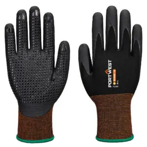 GP Grip 15 Gauge Nitrile Micro Foam Dotted Gloves