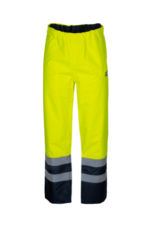Tielson Flame-Retardant Anti-Static Hi-Vis Rain Trousers