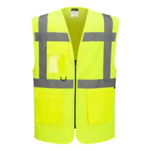 ES376 ES1 Essential Hi-Vis Mesh Executive Safety Vest