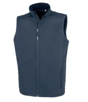 Men's Recycled 2-Layer Printable Softshell Bodywarmer