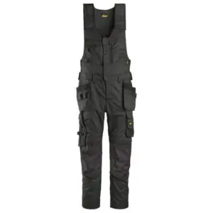 6012 Stretch Bib & Brace One-Piece Work Trousers with Holster Pockets