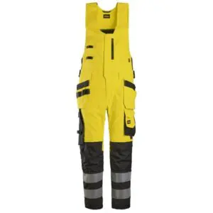 6013 Hi-Vis Class 2 One-Piece Work Trousers with Holster Pockets